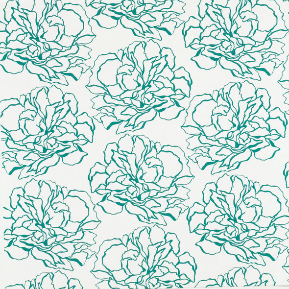 WALLPAPER PIVOINE 1  EMERAUDE