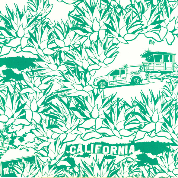 WALLPAPER CALIFORNIA EMERAUDE